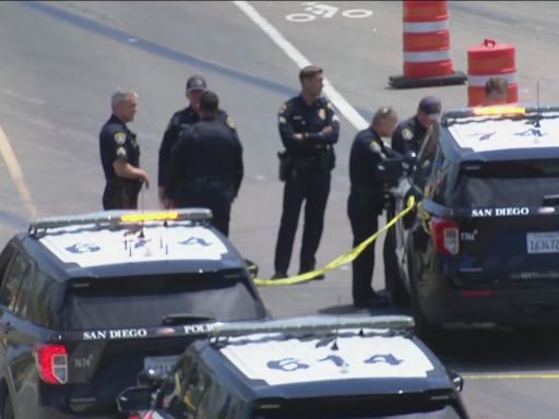 San Diego Police Department investigation underway in Mission Valley