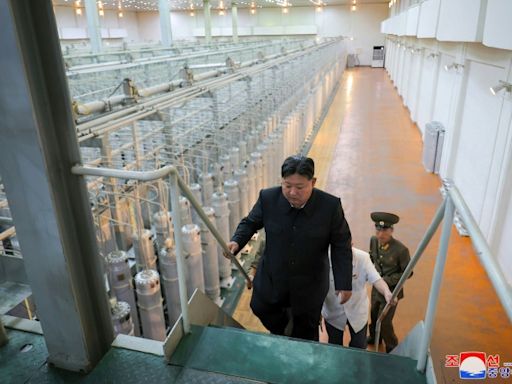 North Korea releases images of uranium enrichment facility for first time