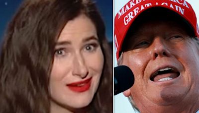 ‘Kimmel’ Guest Host Kathryn Hahn Goes There With Damning Trump Comparison