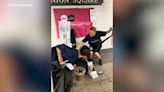 Union Square subway busker, Saw Lady, robbed of tips in shocking video