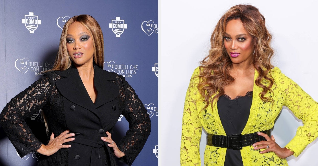 Tyra Banks Discussed Her Natural Hair With Grays And Her Use Of Wigs