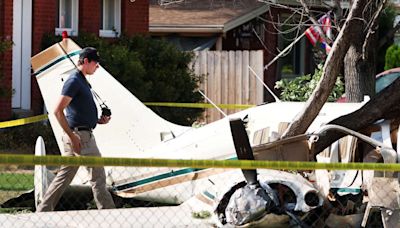 2 injured when plane crashes in Roy neighborhood