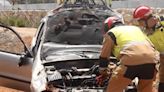 Fallece en el hospital la conductora herida en un accidente de tráfico en la Pobla Tornesa