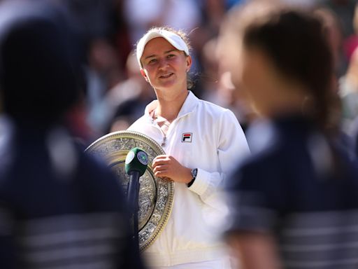 Barbora Krejcikova addresses breaking into tears after seeing late Jana Novotna name