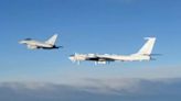 Two Russian military aircraft intercepted near UK