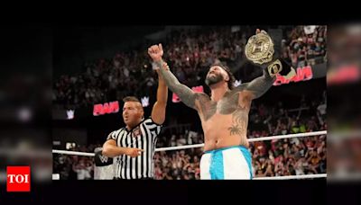 Jey Uso Can't Control His Tears While Celebrating First Intercontinental Title Win | WWE News - Times of India