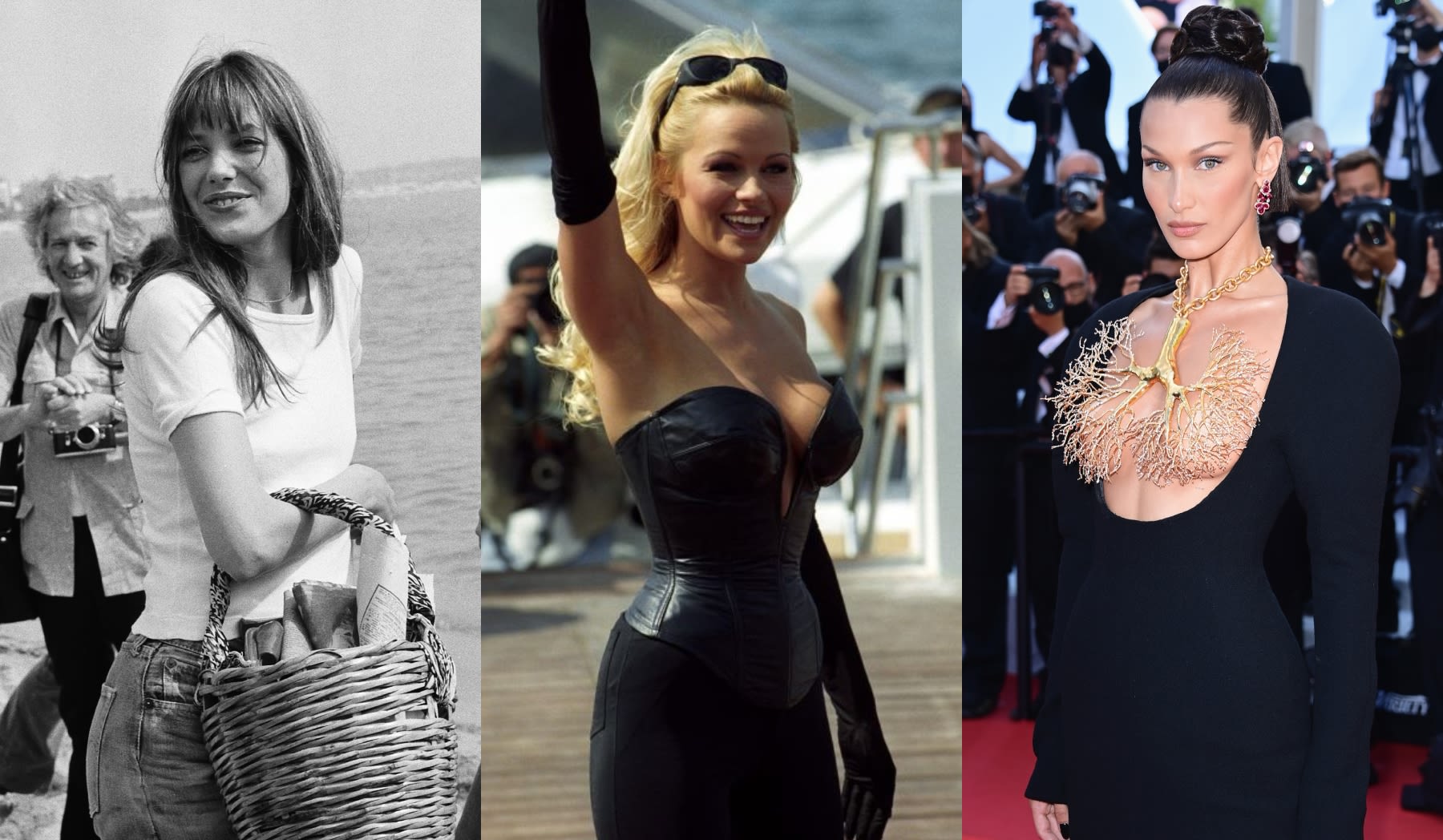 The Best Supermodel Style at Cannes Film Festival Through the Years: From Jane Birkin to Bella Hadid