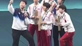 Ping pong une a China, Corea del Sur y Corea del Norte en emotiva fotografía olímpica