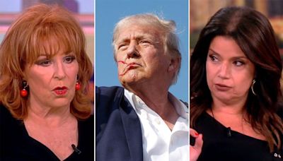 'The View' catches heat from angry social media users after clip discussing Trump shooting and "white men" goes viral