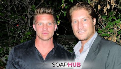 B&B’s Sean Kanan’s Throwback With GH’s Steve Burton Will Make You Do A Double Take