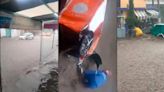 Así quedó el municipio de Chimalhuacán tras intensa lluvia | VIDEOS