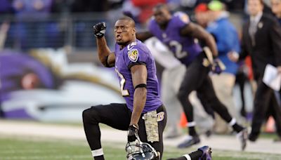 Jacoby Jones, a star of Baltimore's most recent Super Bowl title run, has died at age 40