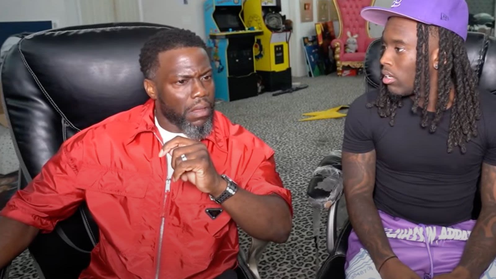 Kai Cenat’s Kevin Hart collab leads to hilarious antics, Twitch education, more - Dexerto