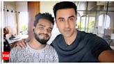 'Ramayana': Ranbir Kapoor looks dapper in a clean-shaven look as he strikes a pose with the film’s costume designer at home | Hindi Movie News - Times of India