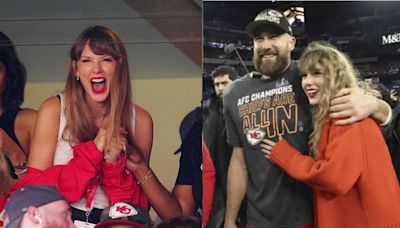 Travis, Taylor Swift PDA In Kelce Jam Welcome Video Goes Viral