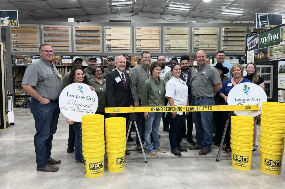 League City's McCoy's Building Supply celebrated grand re-opening