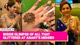 ...Merchant's Unseen Mehndi Moments | Bride-Groom Pose With Panditji After Shiv-Shakti Puja | Etimes - Times of India Videos