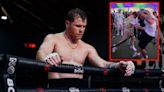 BOX | Canelo Álvarez se enciende y golpea a un influencer con todas sus fuerzas; así lo dejó (VIDEO)