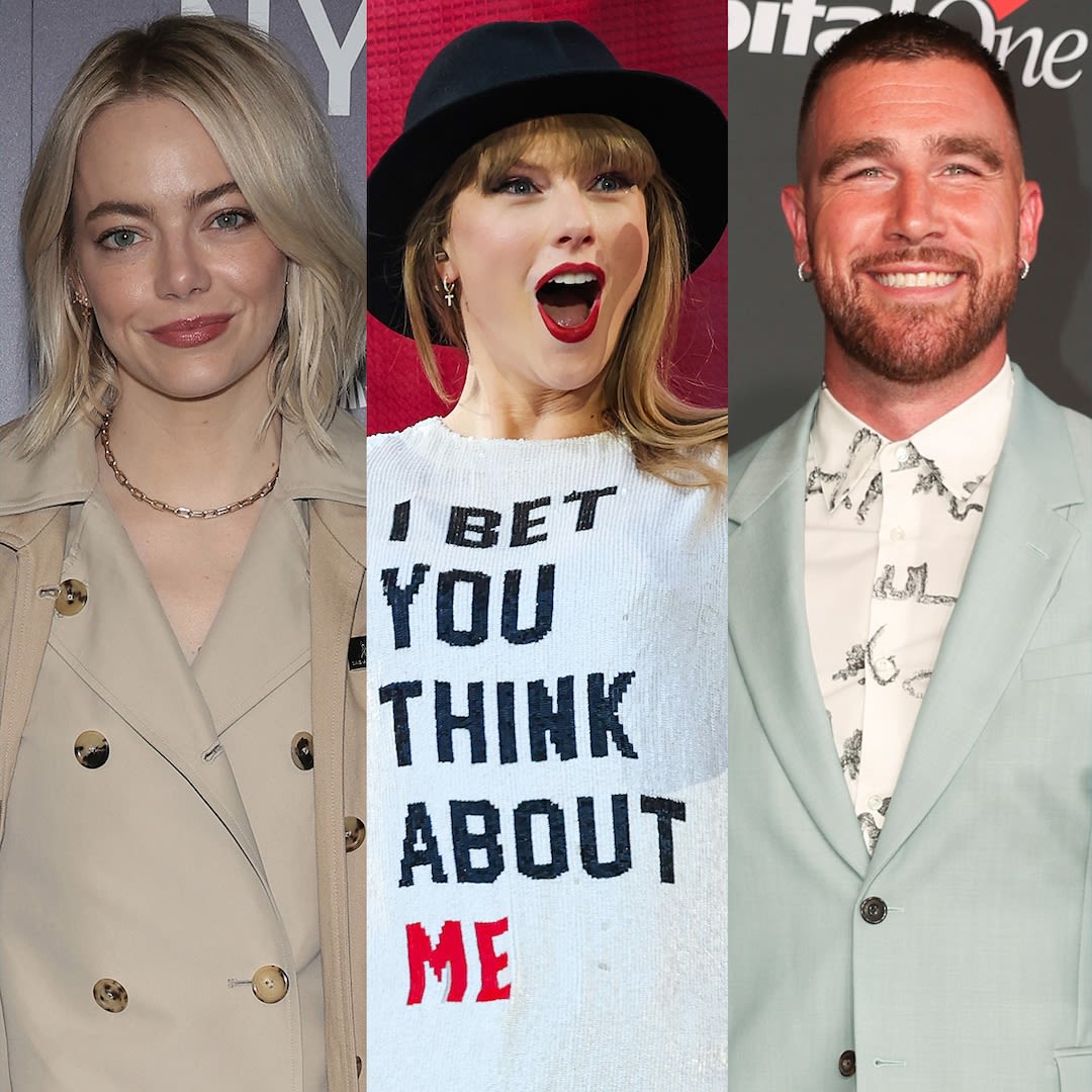 Emma Stone and Travis Kelce Are the Favourite Fans at Taylor Swift's Eras Tour in Germany - E! Online