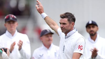 James Anderson's international career ends with England victory at Lord's against West Indies