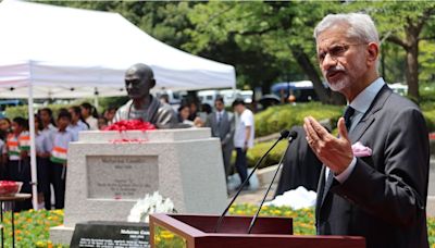 India's Jaishankar reflects on Gandhi's global impact at bust unveiling event in Tokyo