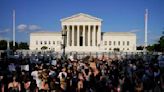 Security remains ramped up outside U.S. Supreme Court following Roe v. Wade reversal