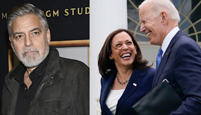 George Clooney Will Support Kamala Harris' 'Historic Quest' After Pushing For Biden's Exit
