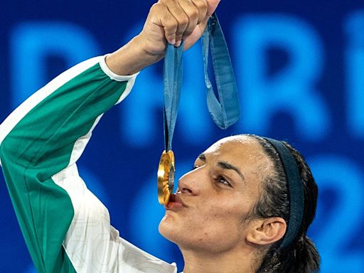 Stunning reaction in Algeria to 'gender row' boxer's gold medal