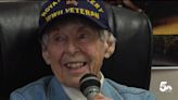 WATCH: World War II veteran visits Merit Academy in Woodland Park Tuesday