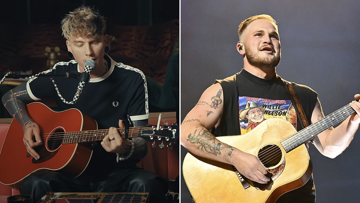 Machine Gun Kelly Soft-Launches His Country Era by Covering Zach Bryan