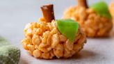 Spiced Rice Krispie Pumpkins Recipe