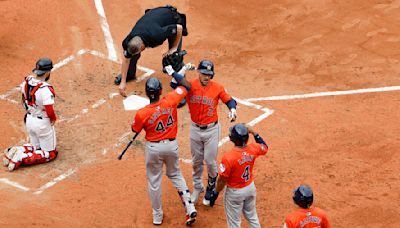 Bregman, Alvarez Homer as Astros Sweep Red Sox in Boston | SportsTalk 790 | Chris Gordy