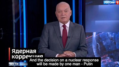 Putin’s most trusted mouthpiece warns dictator could unleash London nuke attack