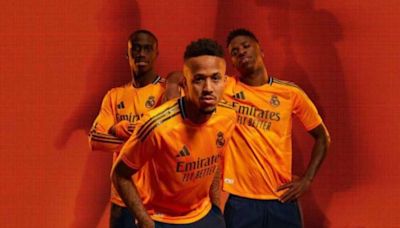 Real Madrid divulga segundo uniforme laranja para a temporada 2024/25
