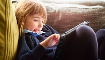 Yorkshire mum lets her toddler watch up to seven hours screen time a day