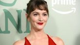 Leighton Meester Makes a Rare Red-Carpet Appearance in a Fabulous Rosette Gown