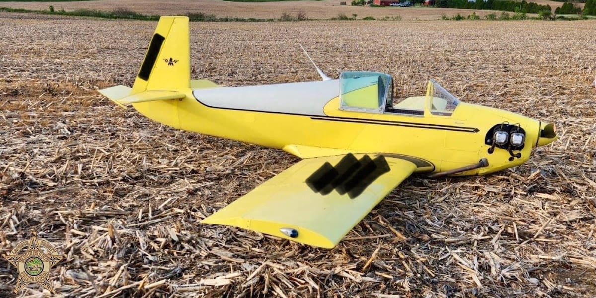 Pilot injured in small plane crash in LaPorte County