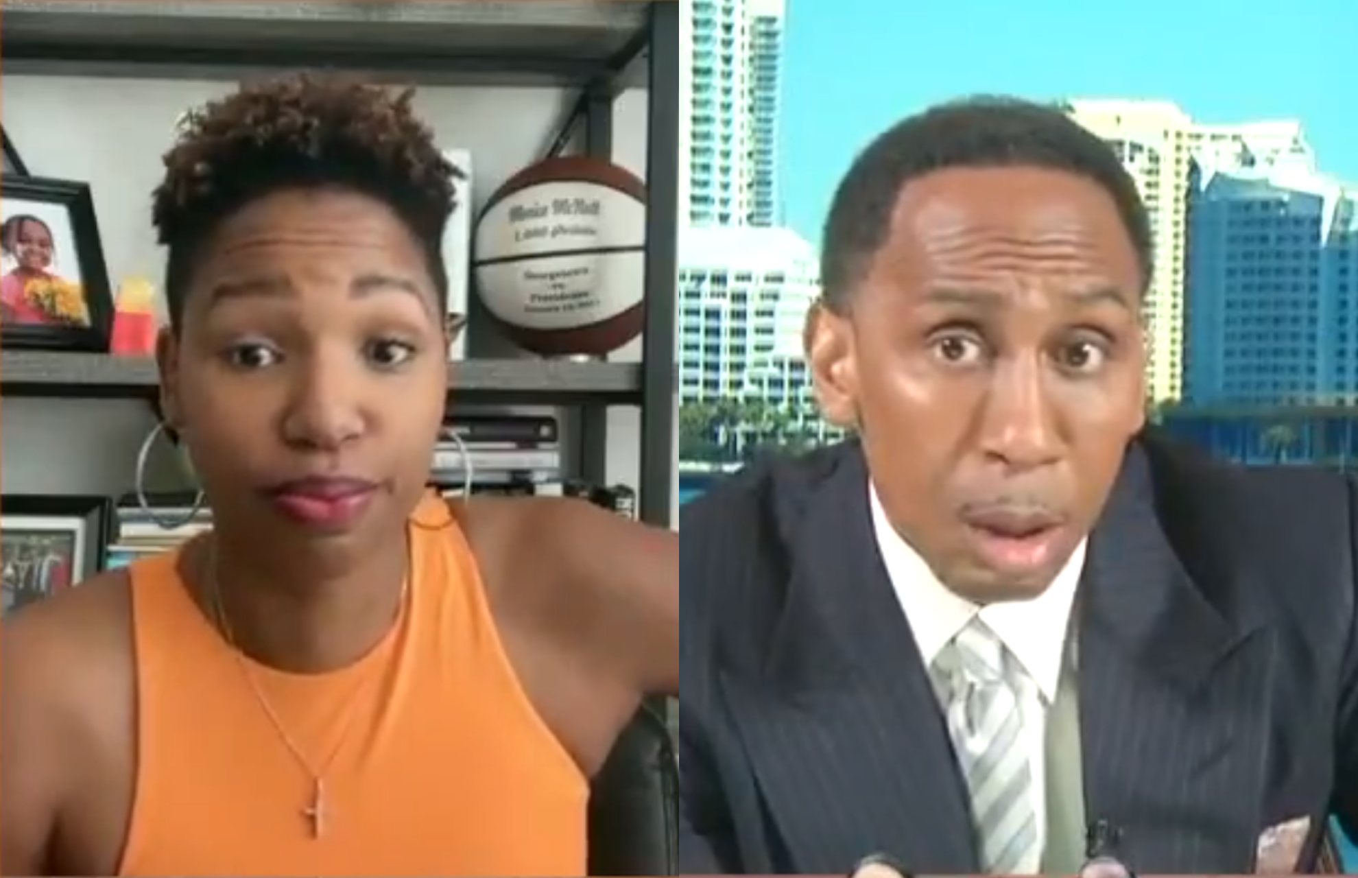 Monica McNutt Stuns Stephen A. Smith By Calling Out His Lack Of WNBA Coverage