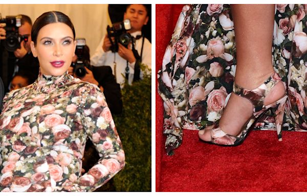 From Floral Heels to Pearl Sandals: A Look Back at Kim Kardashian’s Bold Met Gala Footwear Through the Years