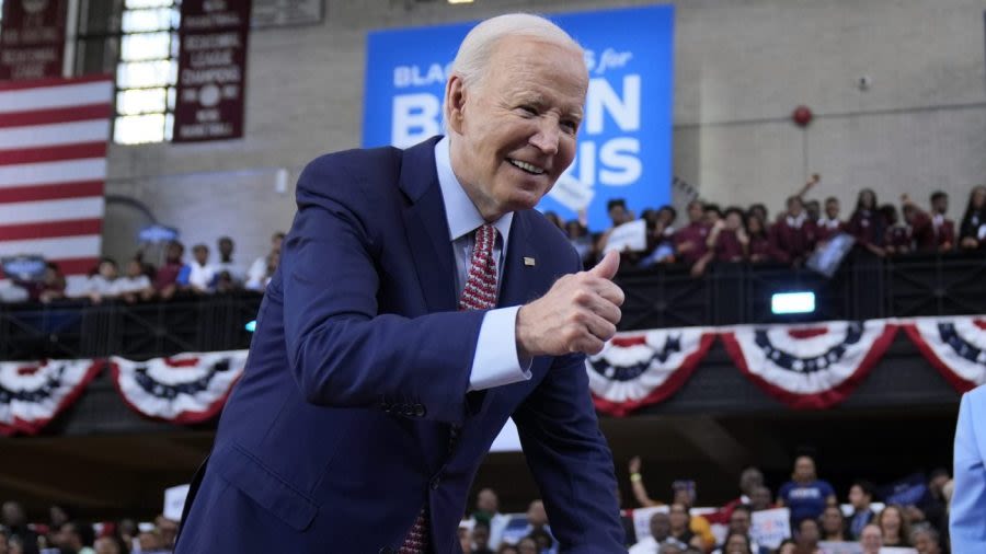 Biden draws contrast with ‘pandering’ Trump in appeal to Black voters