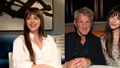 Dakota Johnson Reacts to 'Daddio' Co-Star Sean Penn’s Major Compliment (Exclusive)