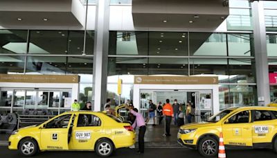 En video quedó la pelea entre dos conductores en el aeropuerto El Dorado de Bogotá