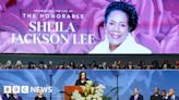 Harris almost calls herself 'president' at Rep Jackson’s eulogy