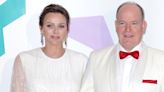 Princess Charlene Looked Radiant in a Glittering White Gown at the Monaco Red Cross Gala
