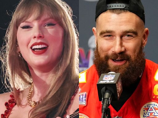 Fans Gush Over Seeing Taylor Swift Blow Travis Kelce a Kiss During Eras Tour Show: ‘They’re Just the Cutest’