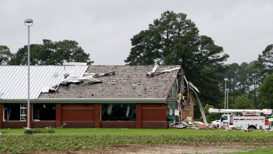 Tropical Storm Debby spawns deadly tornado and life-threatening flooding in North Carolina after 2nd US landfall