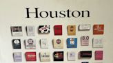 Unearthed '90s-era poster shows off vintage Houston matchbooks