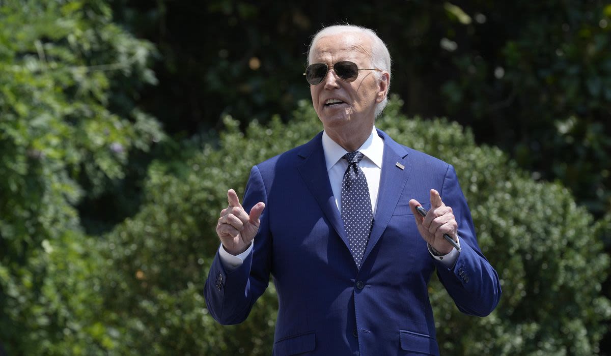 Biden says Speaker Johnson is ‘dead on arrival’ in confusing exchange with reporter