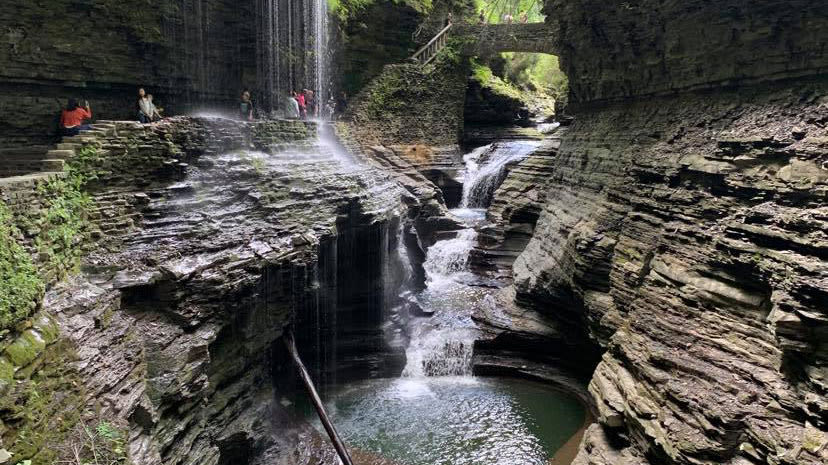 Hikers rescued from Watkins Glen State Park after landslide