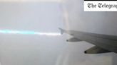 Passengers record moment British Airways plane struck by lightning